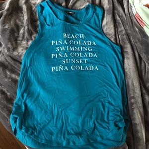 Express Graphic Tank NWT